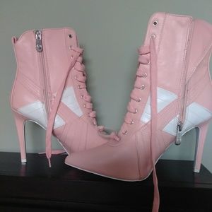 Brand New  Ankle Boots, Pink